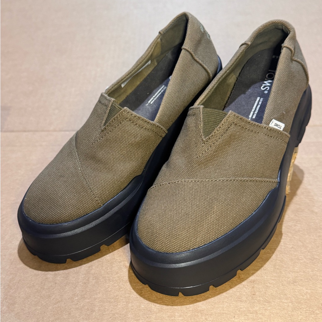 Toms Slip-On Platform Canvas Shoe